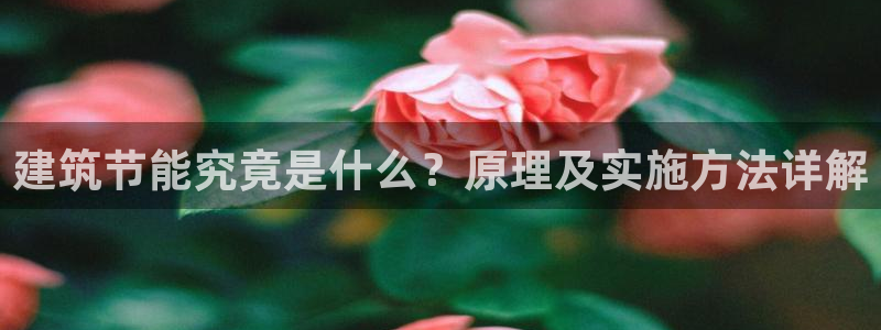 e尊国际平台：建筑节能究竟是什么？原理及实施方法详解