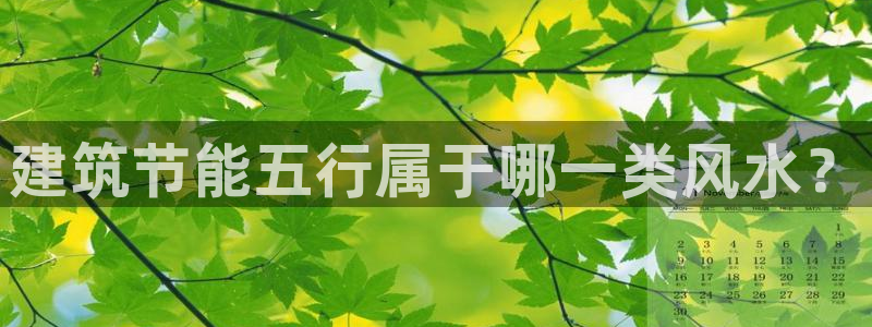 谁知道e尊国际的网址：建筑节能五行属于哪一类风水？