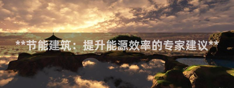 e尊国际地址：**节能建筑：提升能源效率的专家建议**