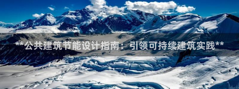 E尊国际：**公共建筑节能设计指南：引领可持续建筑实践**