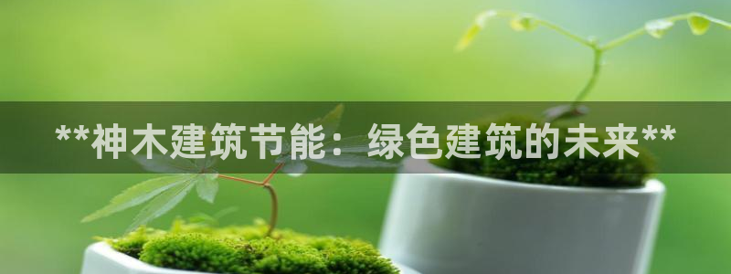e尊国际-可可计划：**神木建筑节能：绿色建筑的未来**