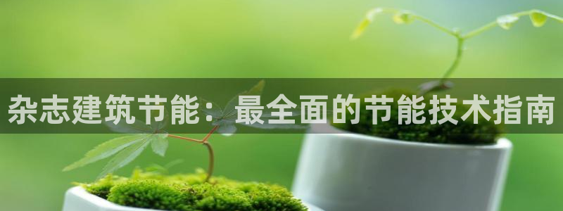 e尊国际是干什么的：杂志建筑节能：最全面的节能技术指南