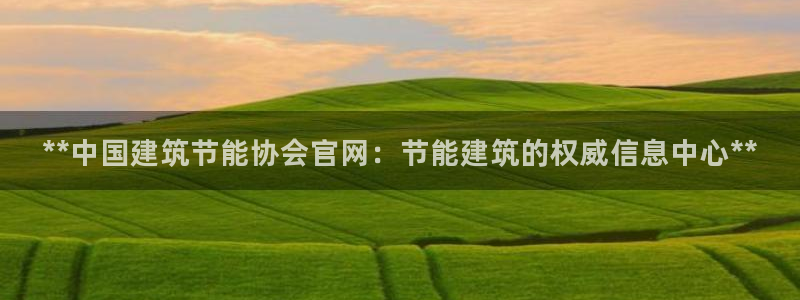 e尊国际地址：**中国建筑节能协会官网：节能建筑的权威信息中心**