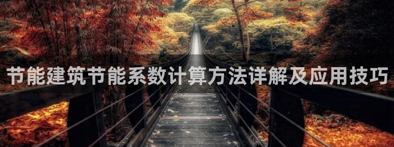 e尊国际官方网站：节能建筑节能系数计算方法详解及应用技巧