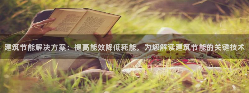 e尊国际官方网站：建筑节能解决方案：提高能效降低耗能，为您解读建筑节能的关键技术