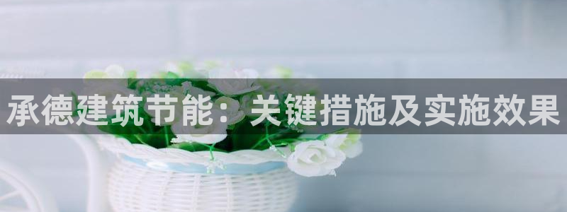 谁知道e尊国际的网址：承德建筑节能：关键措施及实施效果